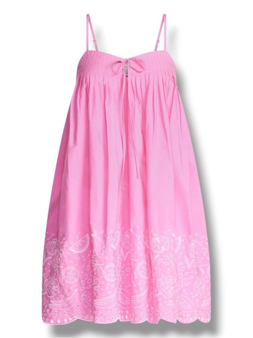 Women's Free Assembly Cotton Pintuck Mini Dress - Size Extra Small XS - NWT